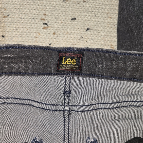 Lee Black Denim Jeans - Picture 4 of 8